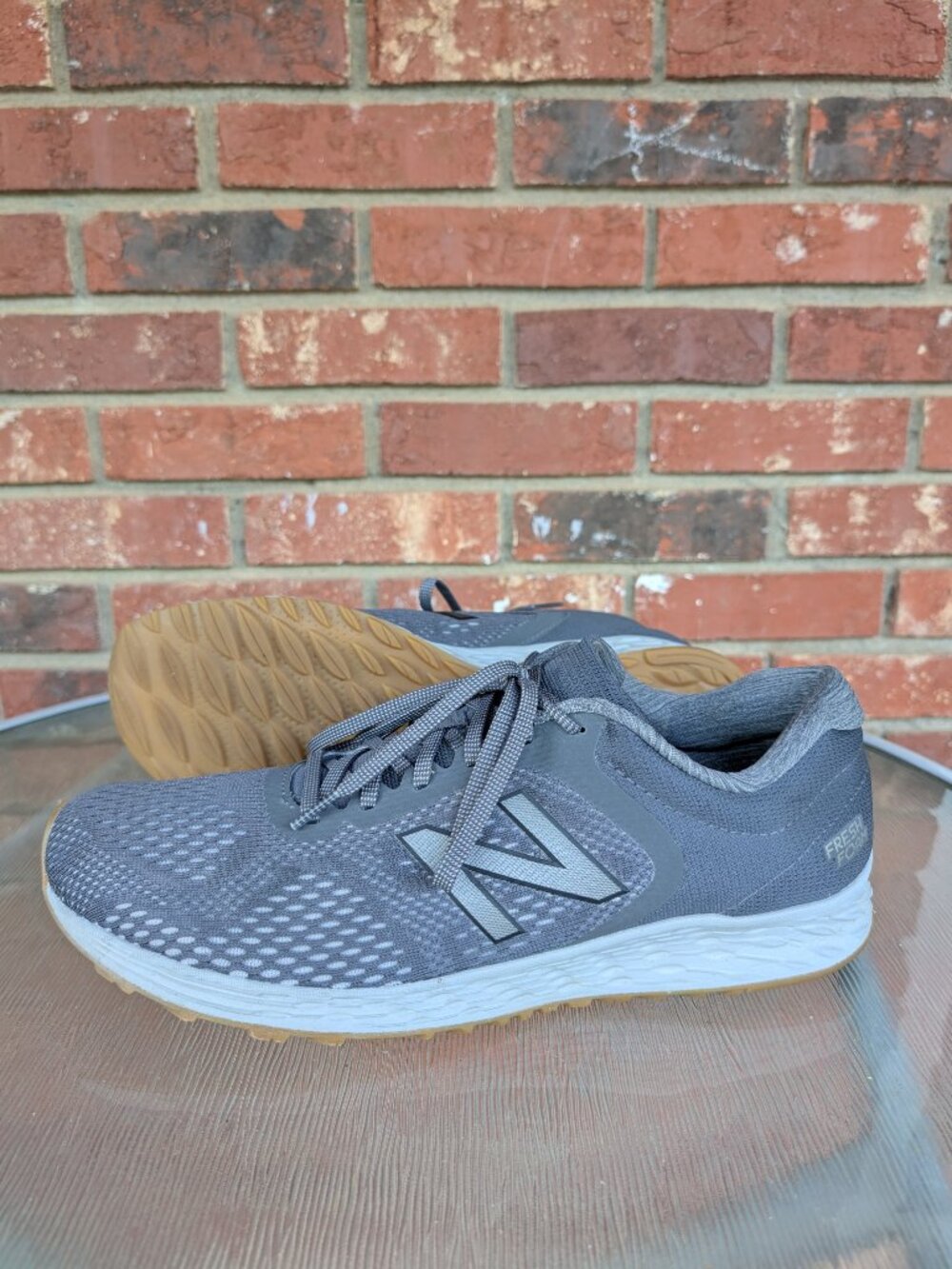 Mens New Balance Running Shoes Grey Size 14 D